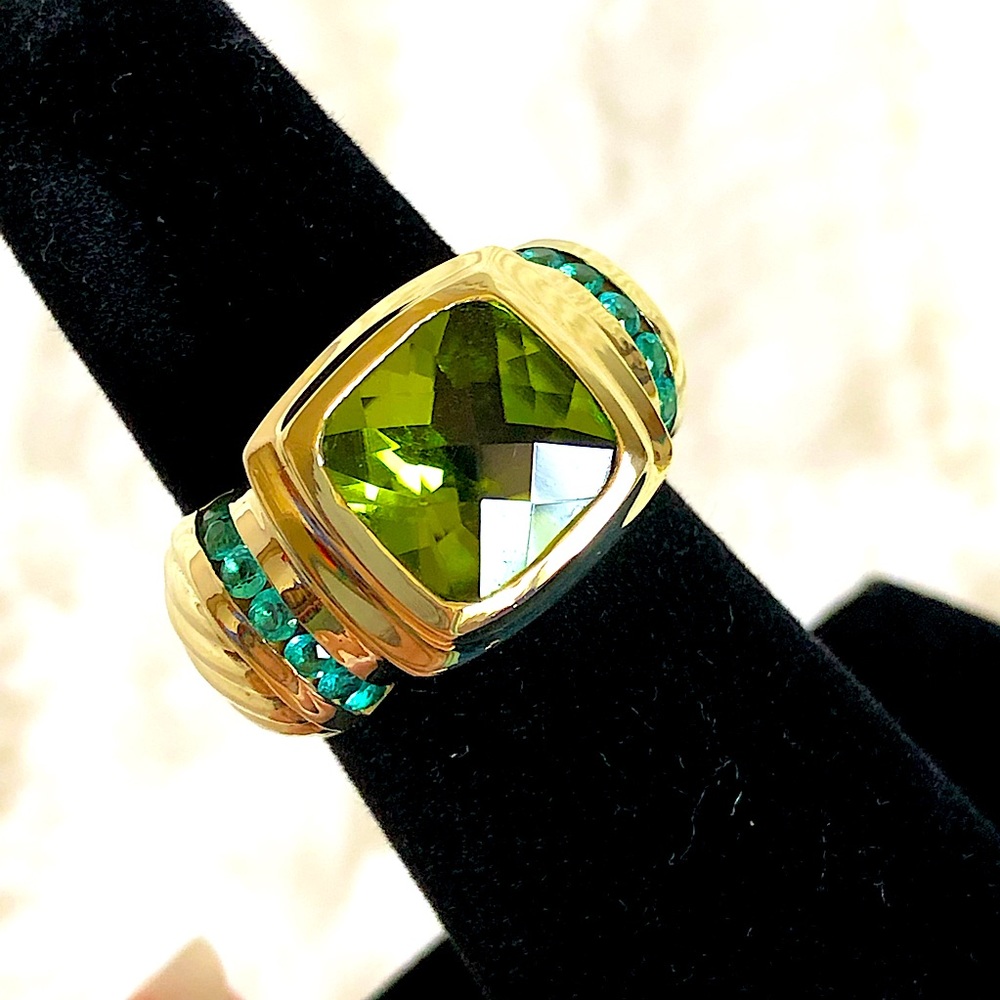 David Yurman Peridot Ring